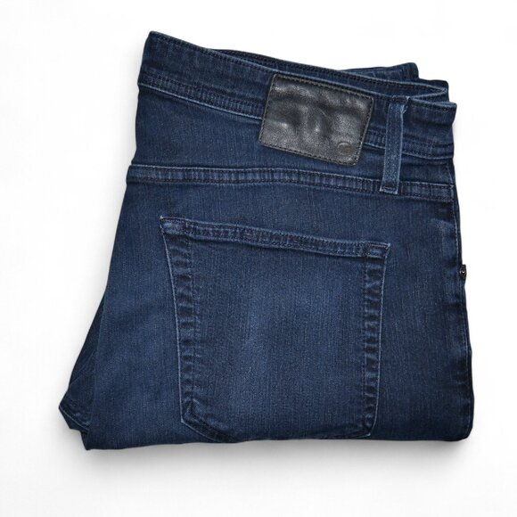 Adriano Goldschmied Men's Size 36x34 Tellis Cloud Soft Slim Fit Jeans Dark Wash - Picture 3 of 13